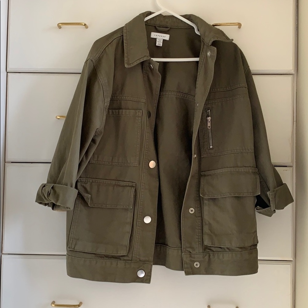 Topshop utility jacket. - Picture 3 of 4